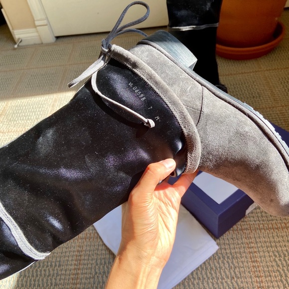 STUART WEITZMAN lowlander Grey Boots size 7 - Picture 11 of 15
